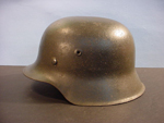 Refurbished Waffen SS M-35 Helmet